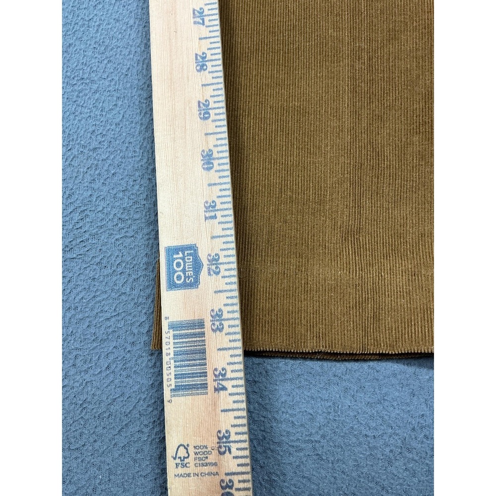 Lands' End Pants Mens 35x31 Brown Corduroy Traditional Fit Dress Trousers - Picture 3 of 12
